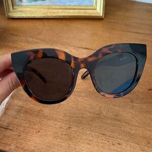 Le Specs Airheart Tortoiseshell Sunglasses